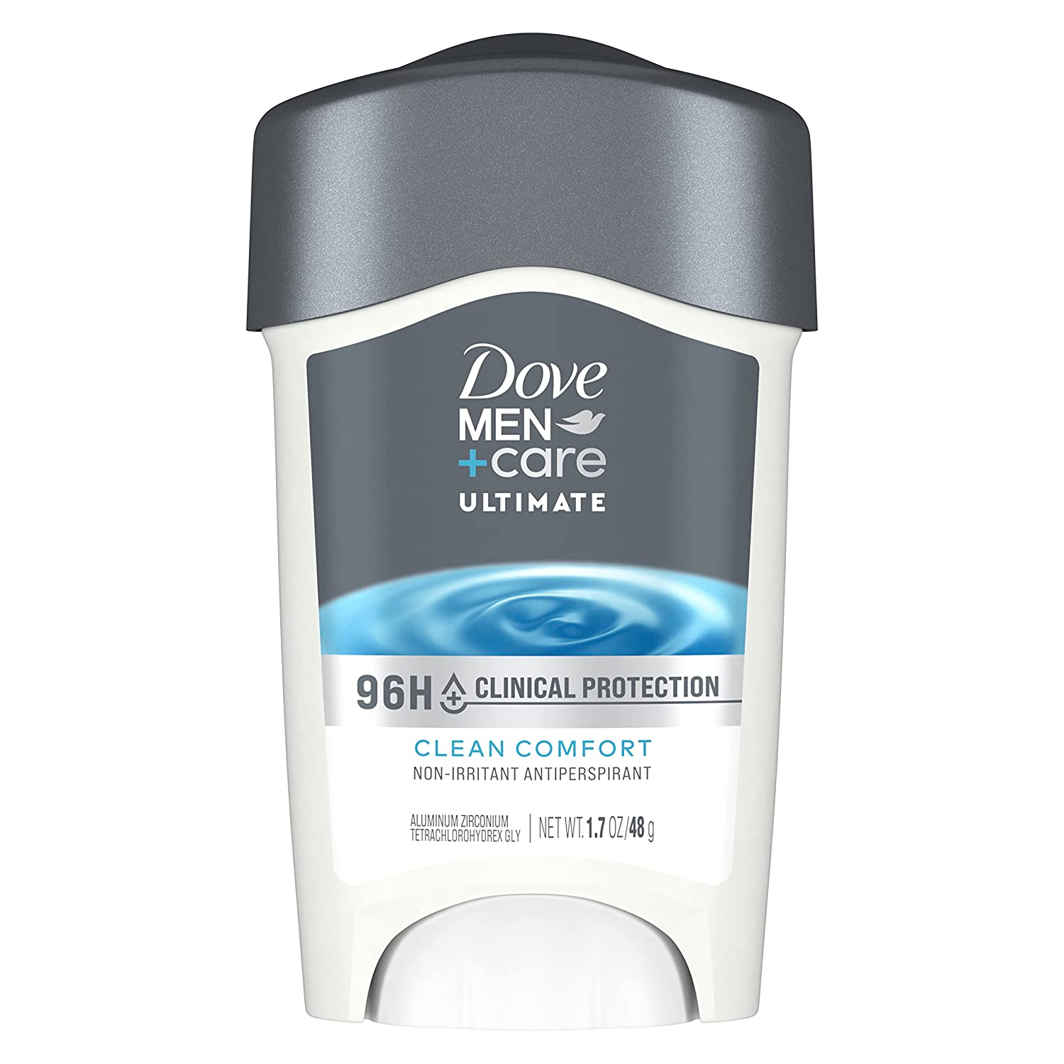 230816080306968_1 Dove Men+Care Clinical Protection Antiperspirant Clean Comfort Stick for Men 96-Hour Sweat and Odor Protection Clinical Strength Antiperspirant with 1/4 Moisturizing Cream 1.7 oz - Image 1
